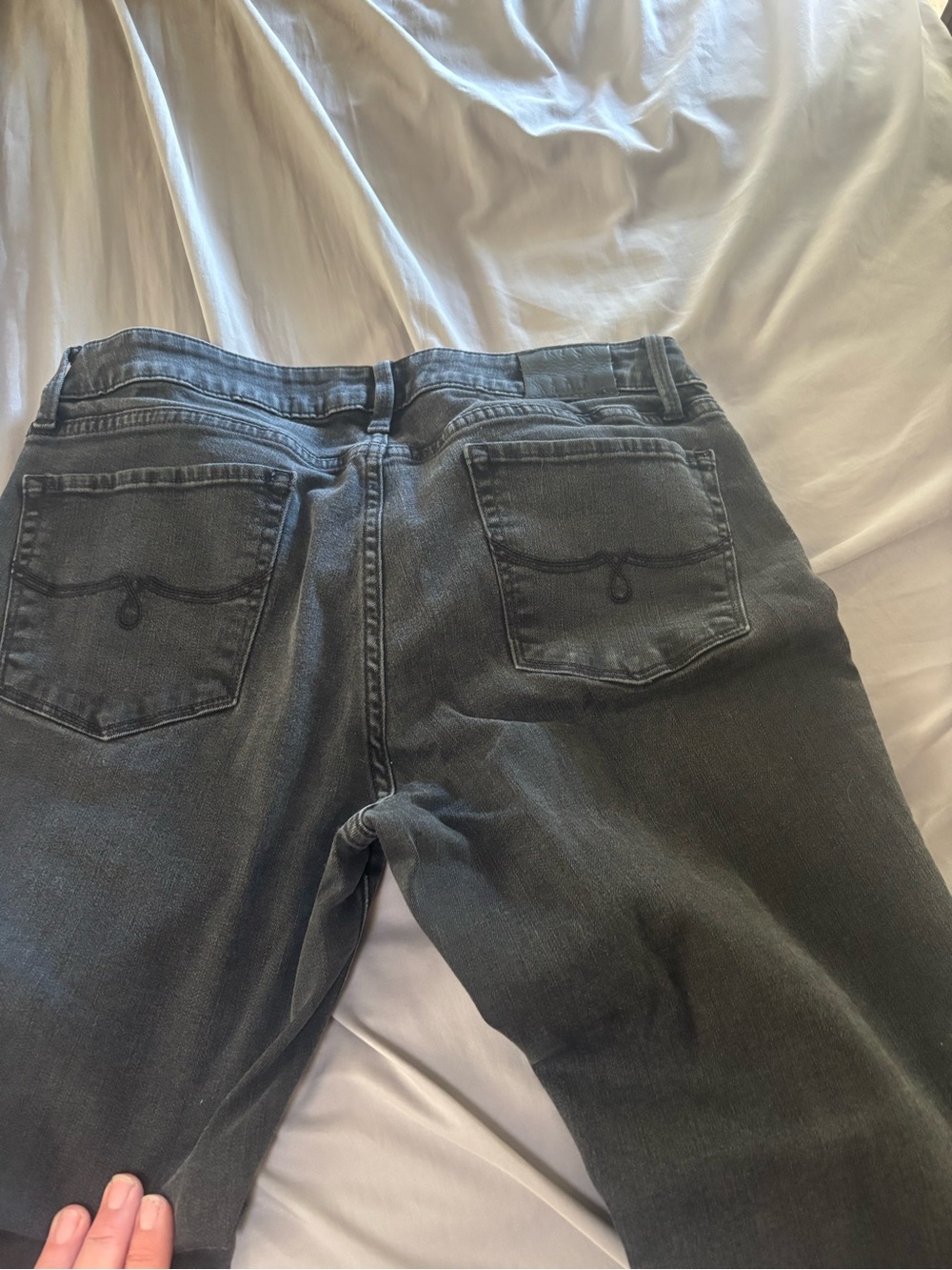 Women’s Dark Gray Bootcut Jeans - Picture 4 of 5